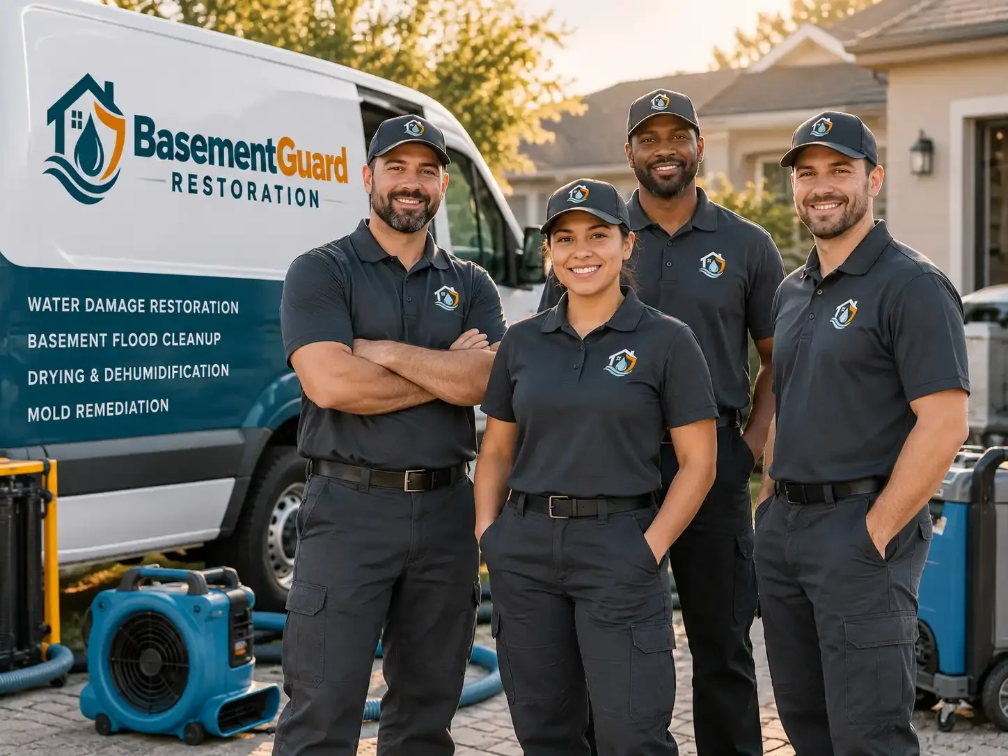 Basement Water Damage Restoration company in Pollock, LA